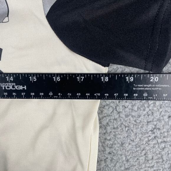 Starter Women's Small White NFL LV Raiders Polyester Short Sleeve Fan Shirt - Picture 6 of 9